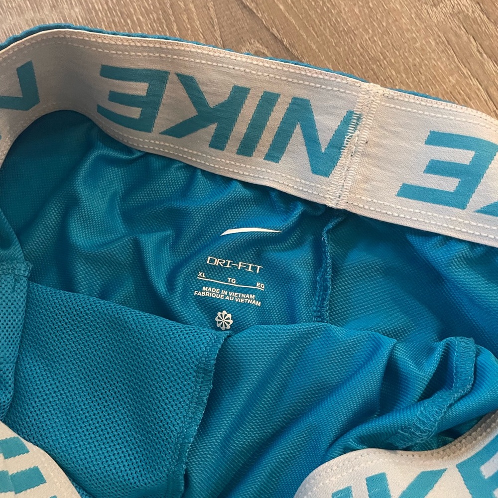 Nike Teal Dri-FIT Performance Shorts
